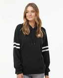 Rehab Industries - Women's Varsity Fleece Piped Hooded Sweatshirt